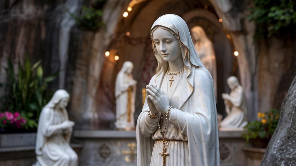 Preghiera alla Madonna di Lourdes in canto liturgico per la guarigione degli gli amici malati